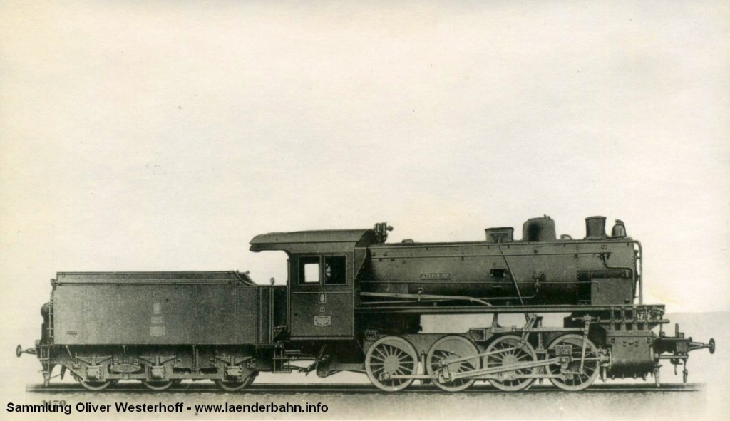 Die Lokomotive Nr. 235 "STEDINGEN", gebaut 1912 bei HANOMAG unter der Fabriknummer 6527