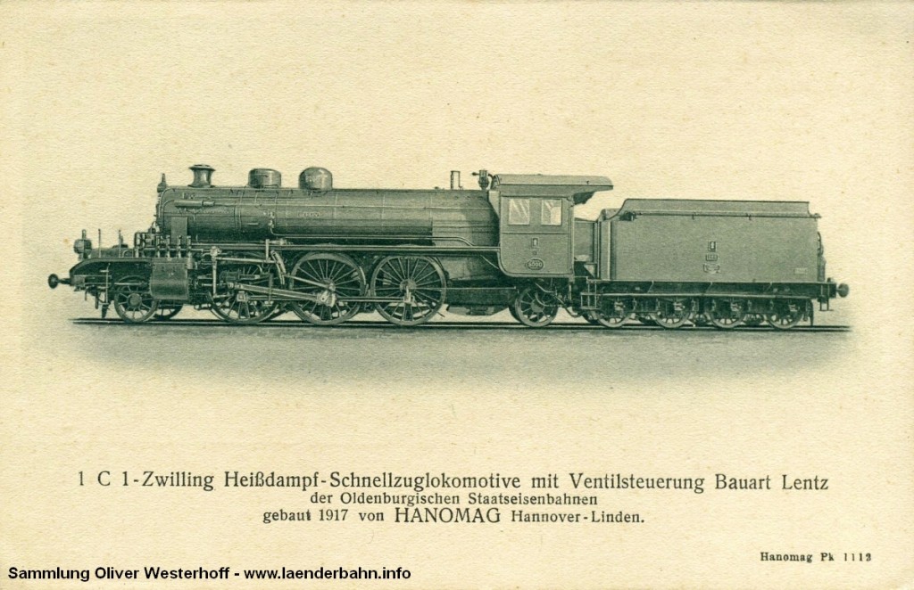 S 10 Nr. 266 "BERLIN" auf einer Ansichtskarte der Hanomag.