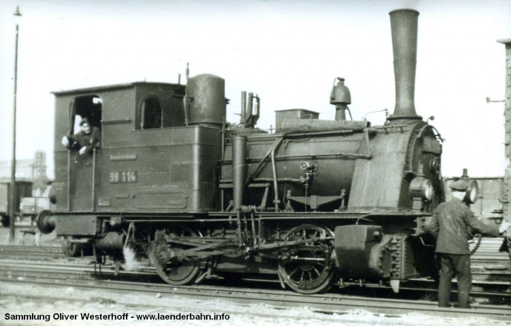 T 2 Nr. 200 "GEMSE", bei der Reichsbahn mit der Nummer 98 114.