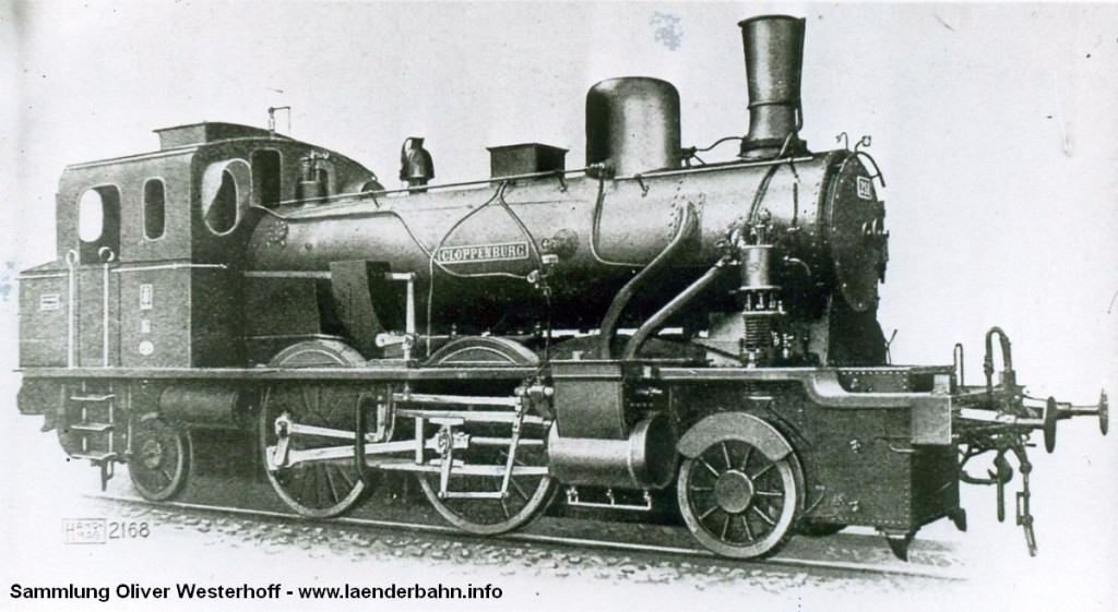 T 5.1 Nr. 218 "CLOPPENBURG" gebaut 1911 bei Hanomag.