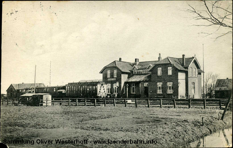 Bahnhof Hohenkirchen im den 1930er Jahren
