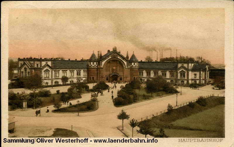 Bahnhof Osnabrück der Preußischen Staatsbahn.