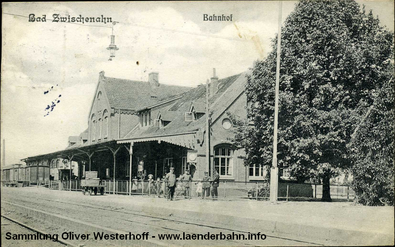 Bahnhof Bad Zwischenahn um 1915