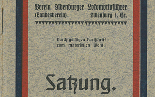 1912 - Satzung Verein Oldenburger Lokführer