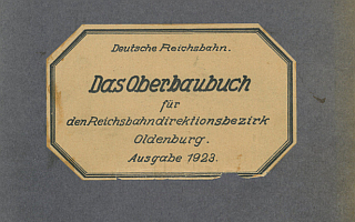 1923 - Oberbaubuch RBD Oldenburg