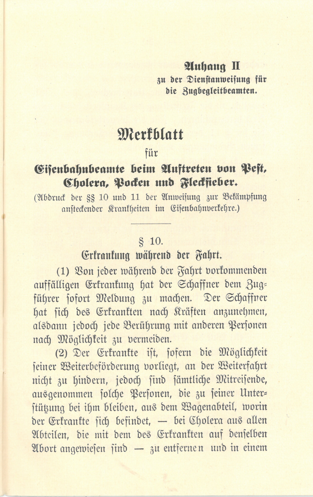 1909 - Dienstanweisung für die Zugbegleitbeamten - Seite 31