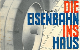 1935 - Die Eisenbahn ins Haus (Werbeprospekt)